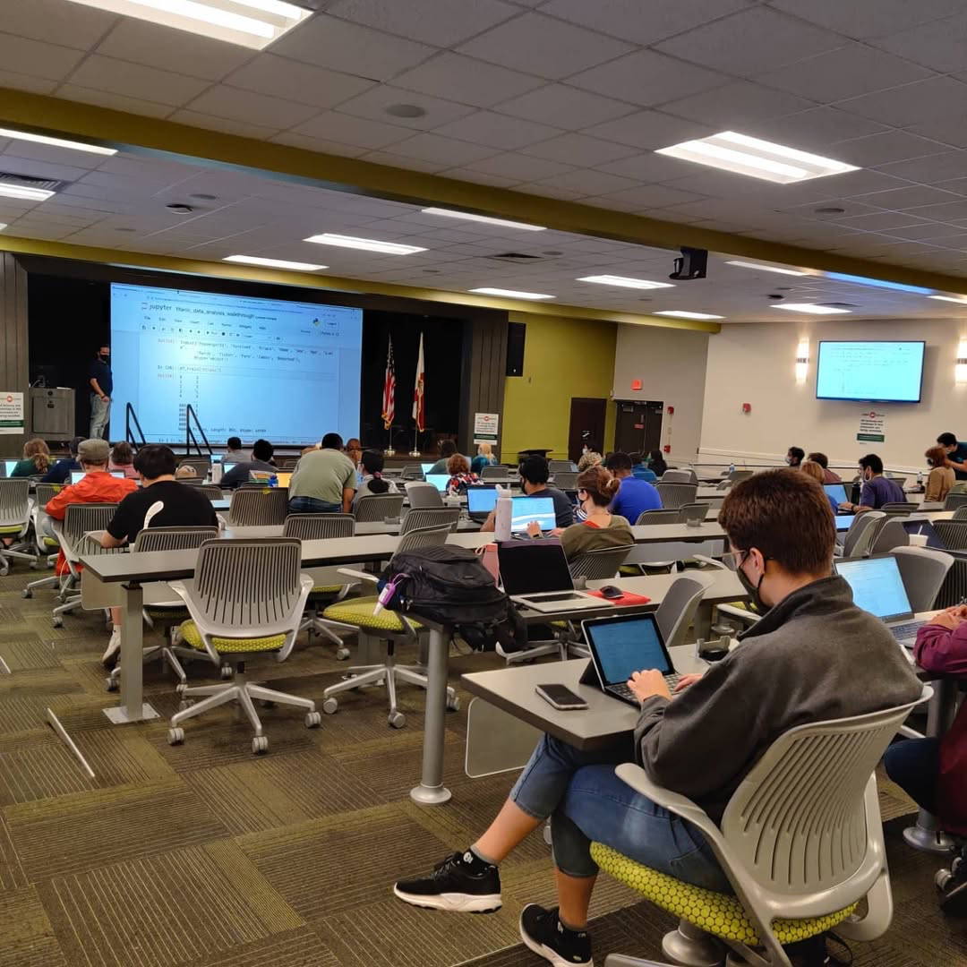 Informatics Club workshop with Dr. Blake Joyce