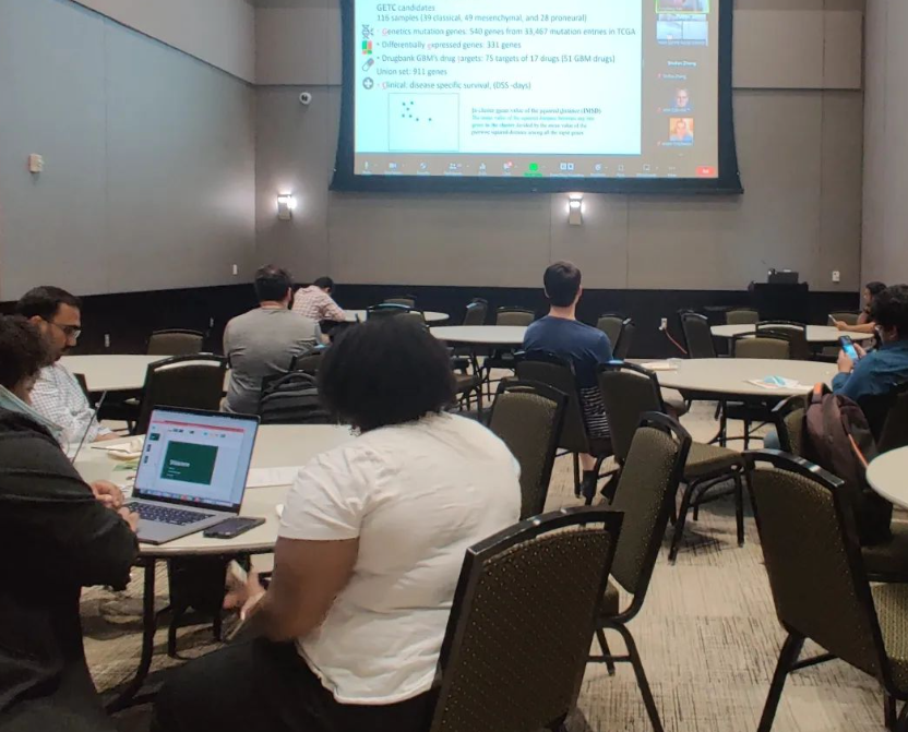 Hackin' Omics hackathon participants